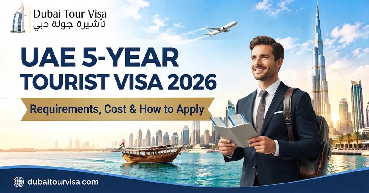 UAE 5-Year Tourist Visa 2026: Requirements, Cost & How to Apply